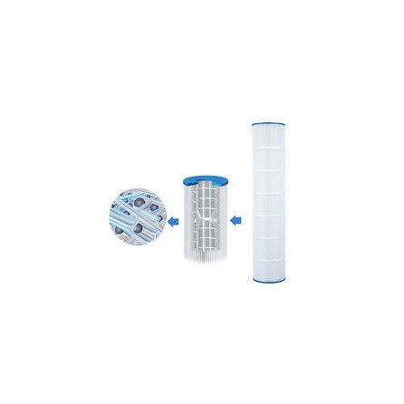 Pleated Pool Water Filter Catridge Compatible with PA131-PAK4 Pleated Pool Water Filter Catridge Compatible with PA131-PAK4