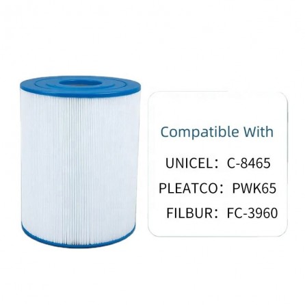 HPF-8465 Swimming Pool And Spa Filter Cartridge C-8465 PWK65 FC-3960 High Quality Water Pools Filters Equipment  HPF-8465 Swimming Pool And Spa Filter Cartridge C-8465 PWK65 FC-3960 High Quality Water Pools Filters Equipment