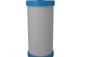 What should we do if the water in the refrigerator water filter