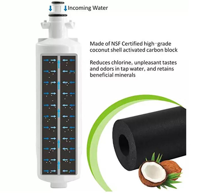 DR-LT700P Fridge Water Filter